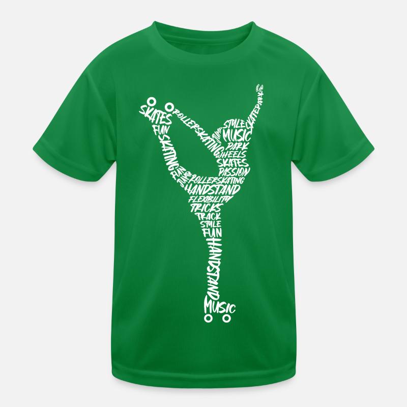 Rollschuhe Roller Skates Mädchen Rollschuhe Kinder Funktions-T-Shirt