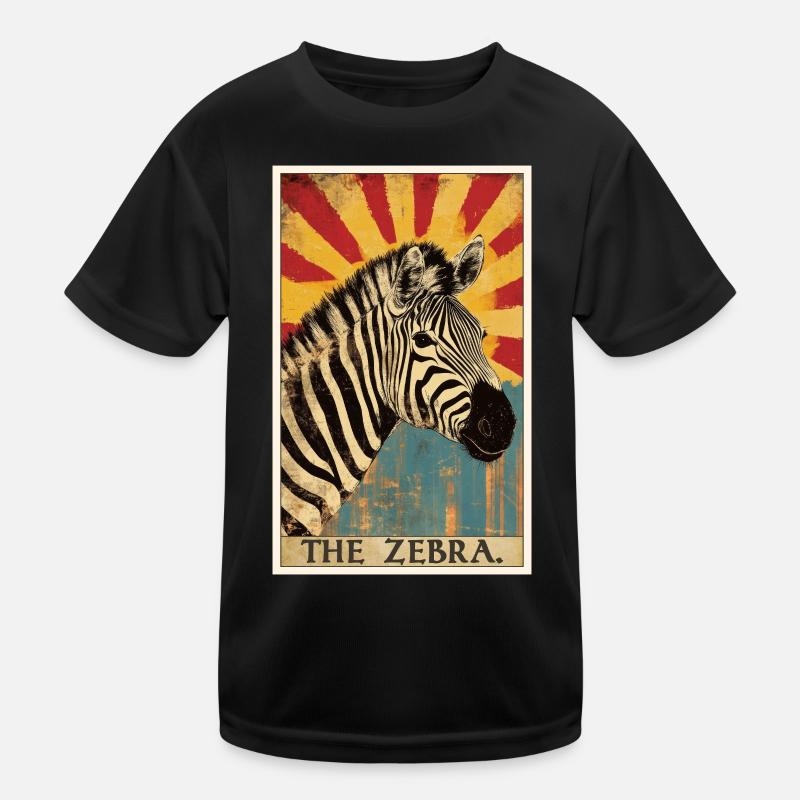 Zebras Zebra Kids Functional T-Shirt