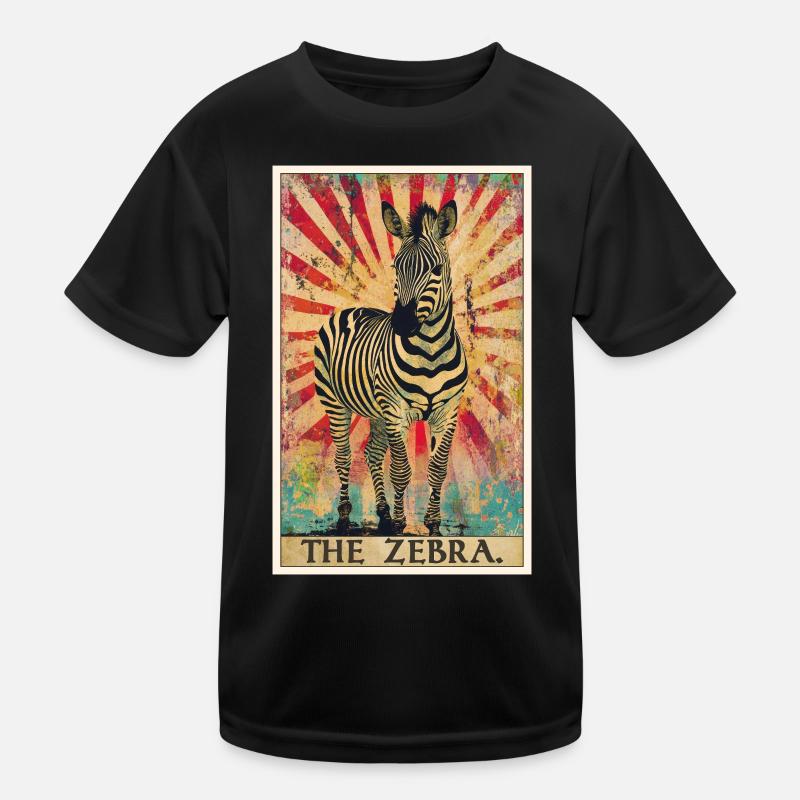Zebras Zebra Kids Functional T-Shirt