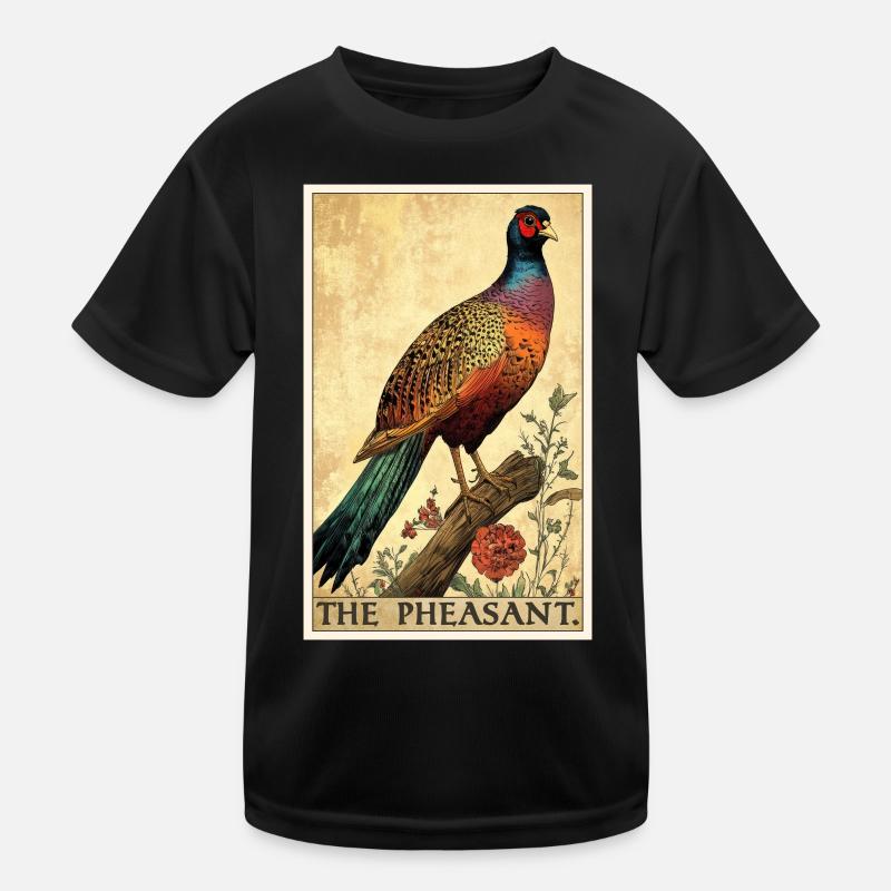 Pheasants Pheasant Kids Functional T-Shirt