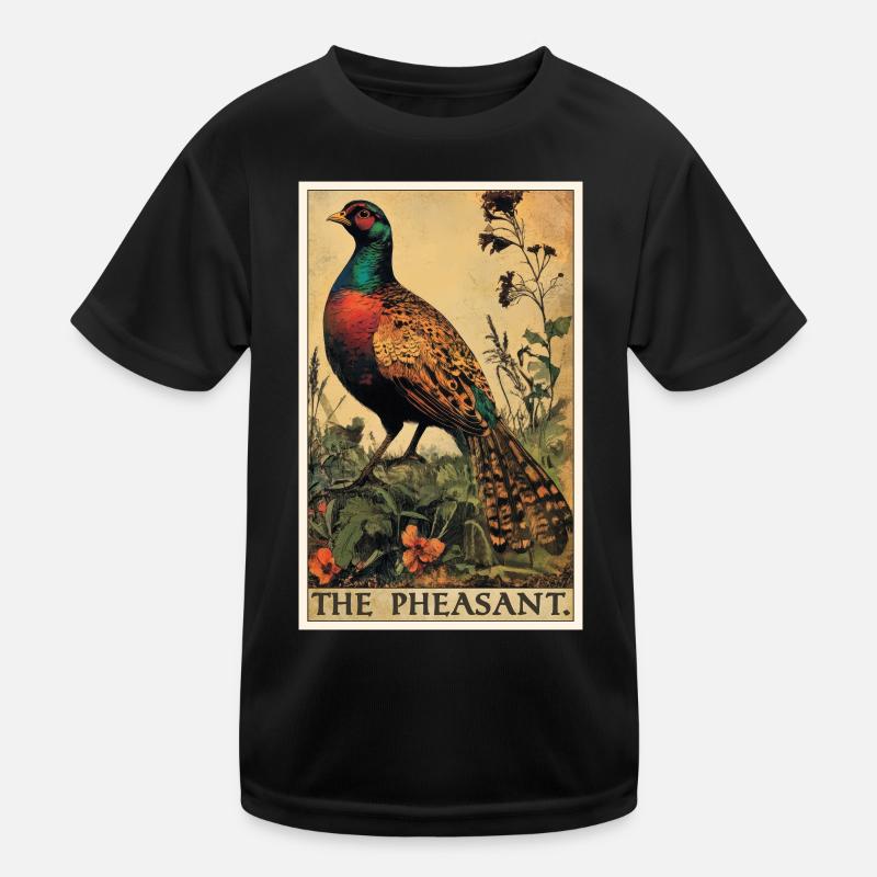Pheasants Pheasant Kids Functional T-Shirt