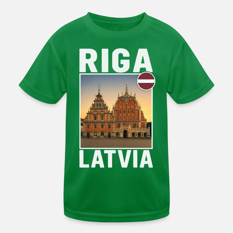 Riga, Lituanie T-shirt sport Enfant