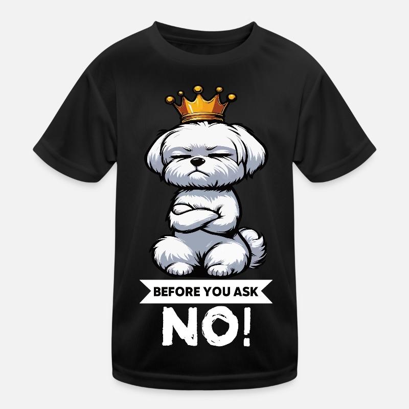Before You Ask Malteser Maltese Owners Maltese Kids Functional T-Shirt