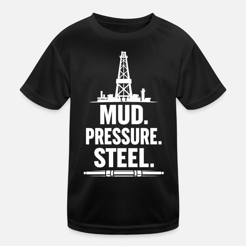 Offshore-bohrer-rig-bohrer Bohrboden Offshore Kinder Funktions-T-Shirt