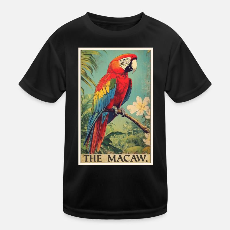 Macaw's Era Kids Functional T-Shirt