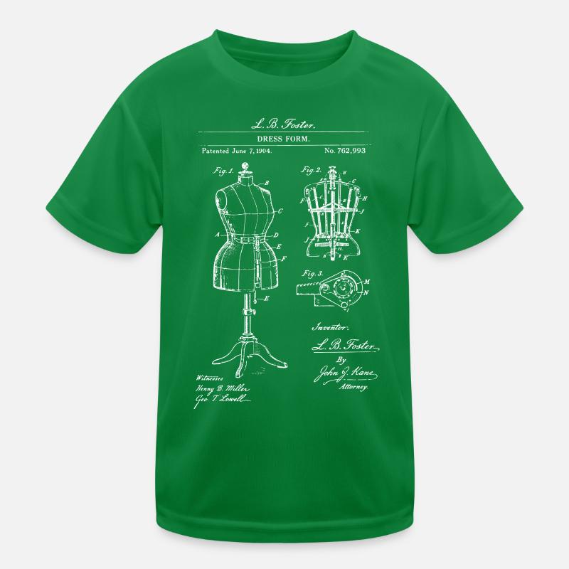 Plan de mannequin vintage T-shirt sport Enfant