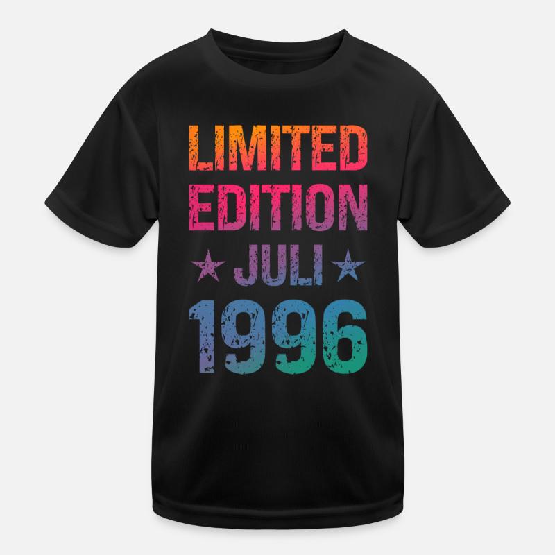 Édition limitée Birthday Party Vintage 1996 T-shirt sport Enfant