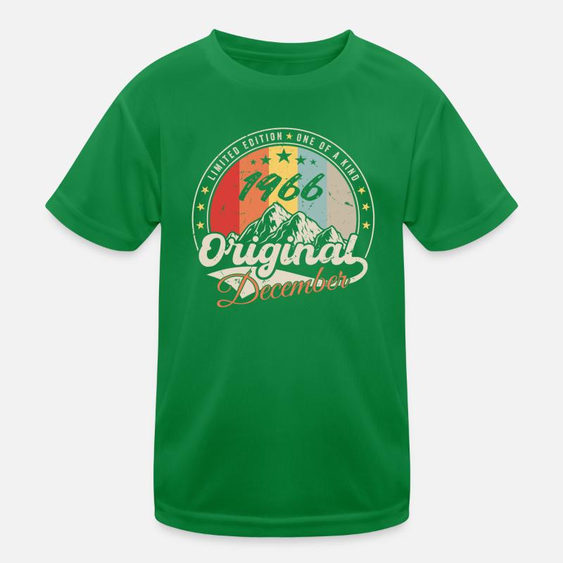 Vintage Cadeau D'anniversaire - Décembre 1966 T-shirt sport Enfant