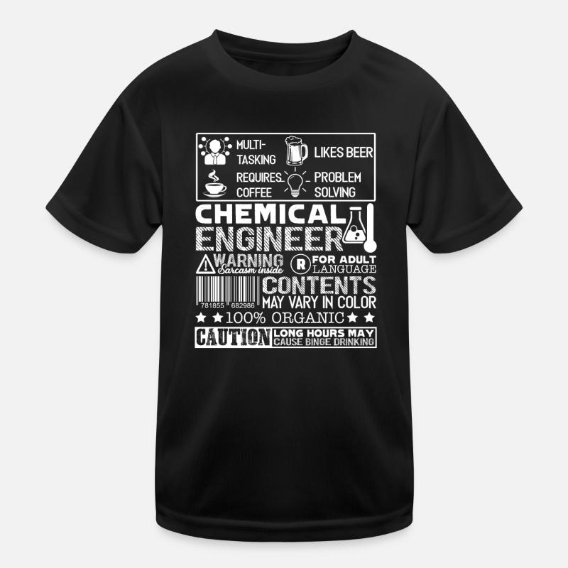 Chemical Engineer Job Kids Functional T-Shirt
