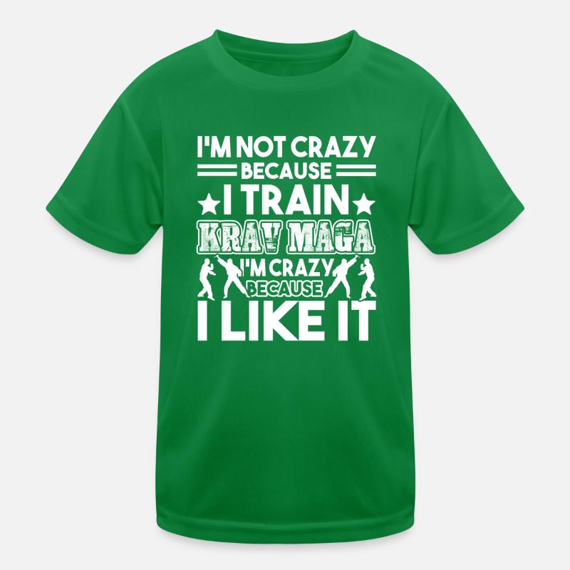 Je train Krav Maga T-shirt sport Enfant