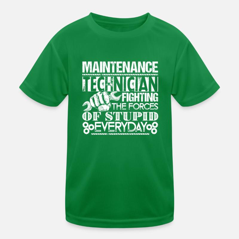 Combat de technicien de maintenance T-shirt sport Enfant