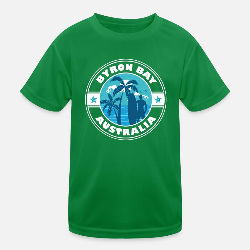 Byron Bay Australie Summer Surf Design T-shirt sport Enfant