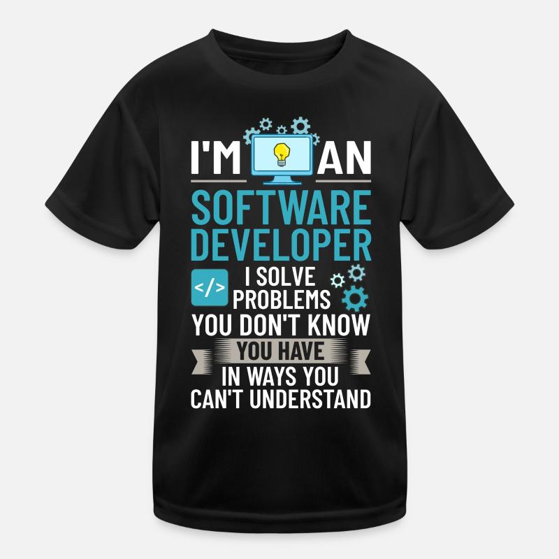 Software Development Software Developer Developer Kids Functional T-Shirt