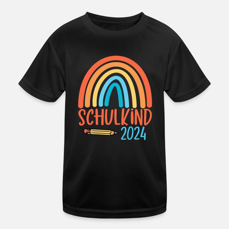 Schulkind 2024 Kinder Funktions-T-Shirt