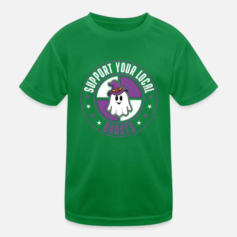 Ghosts Kids Functional T-Shirt