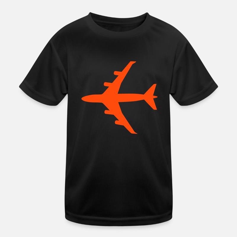 Airplane Kids Functional T-Shirt