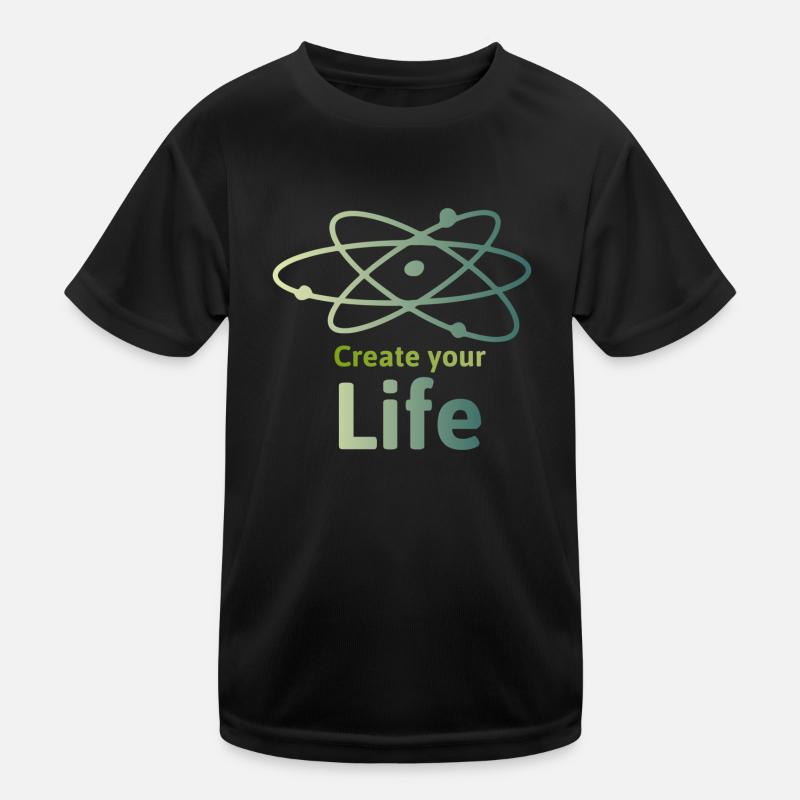 Create your Life Kinder Funktions-T-Shirt