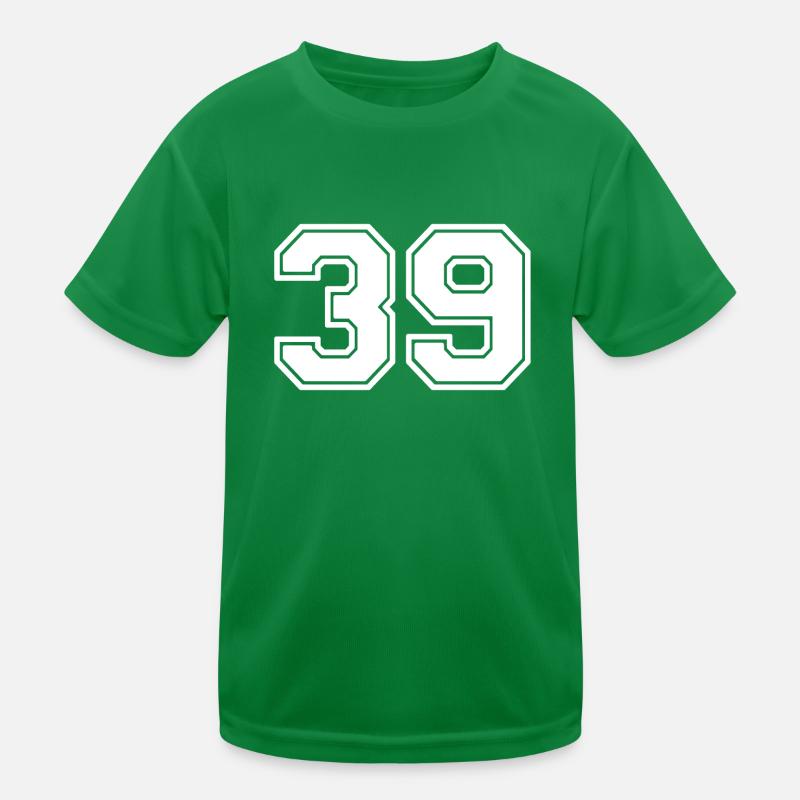 Nummer 39 Kinder Funktions-T-Shirt