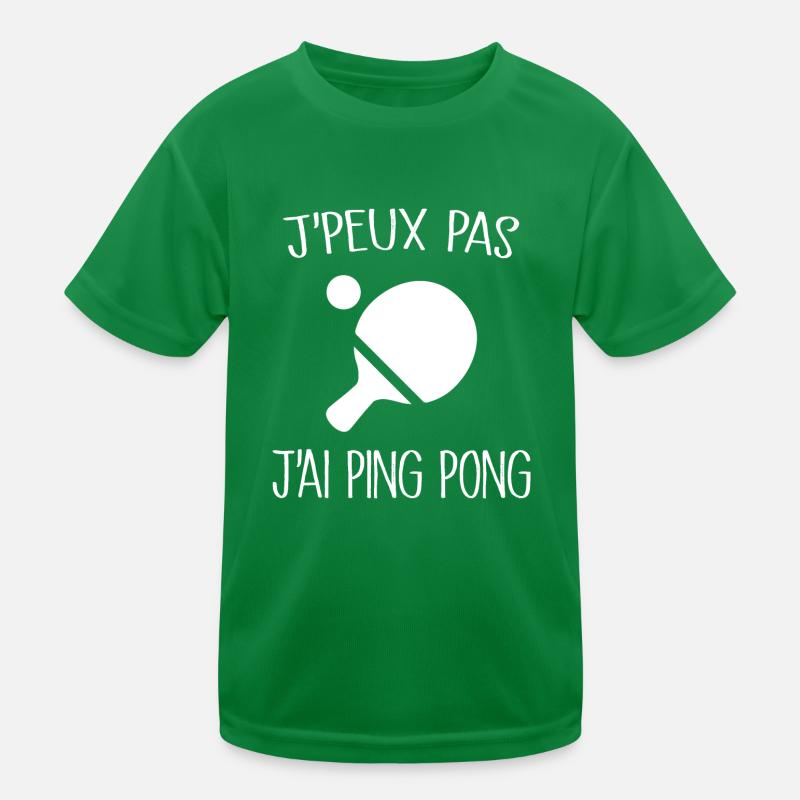 Je Peux Pas J'ai Ping Pong T-shirt sport Enfant