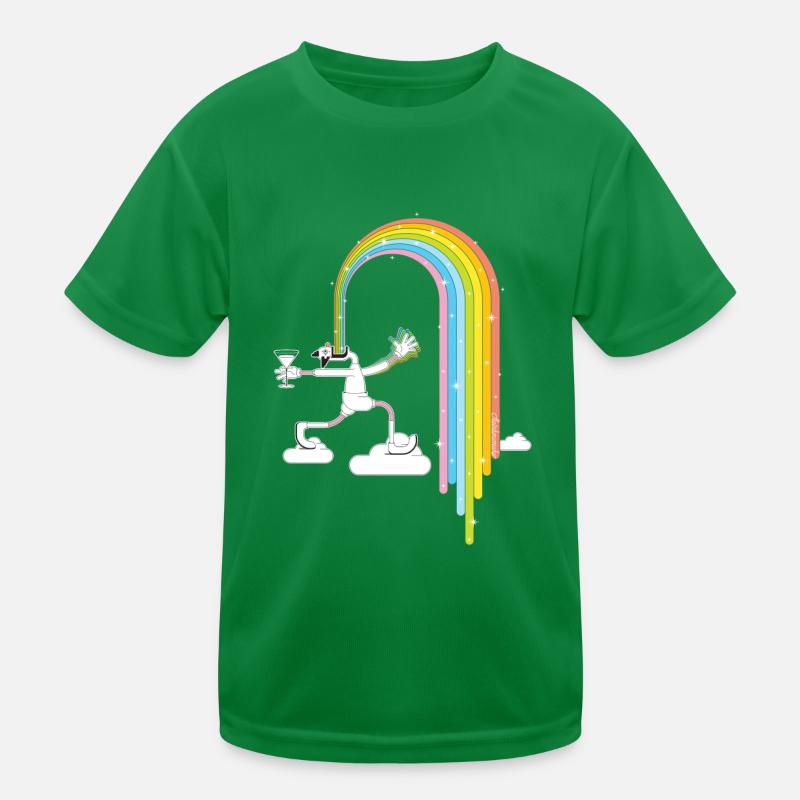 Rainbowmaker Kinder Funktions-T-Shirt
