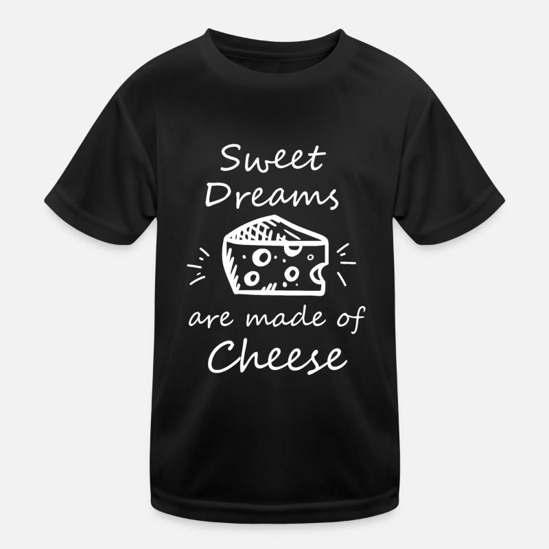 Funny cheese saying funny gift Kids Functional T-Shirt