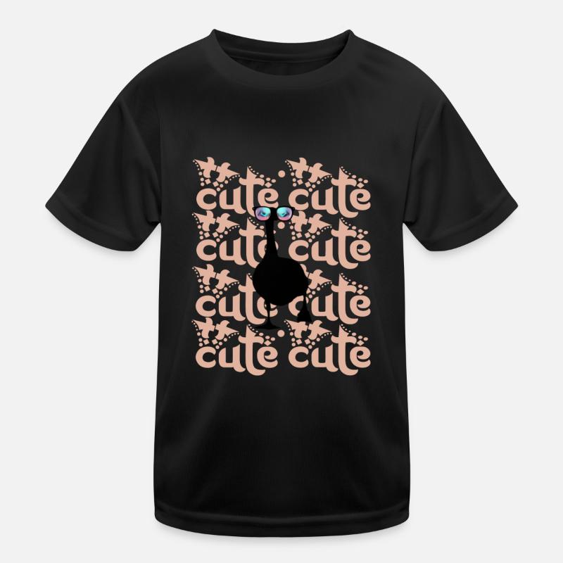 Black Whole Kids Functional T-Shirt