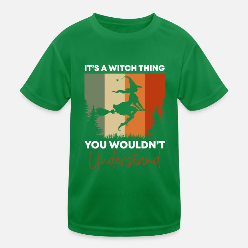Sorcière Wicca Magic Walpurgis Night T-shirt sport Enfant