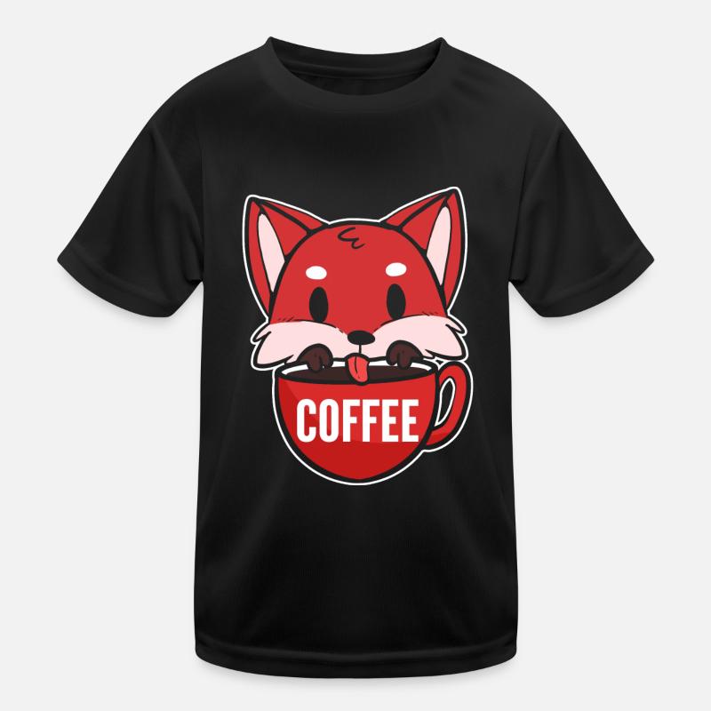 Coffee drinker Barista Gift Kids Functional T-Shirt