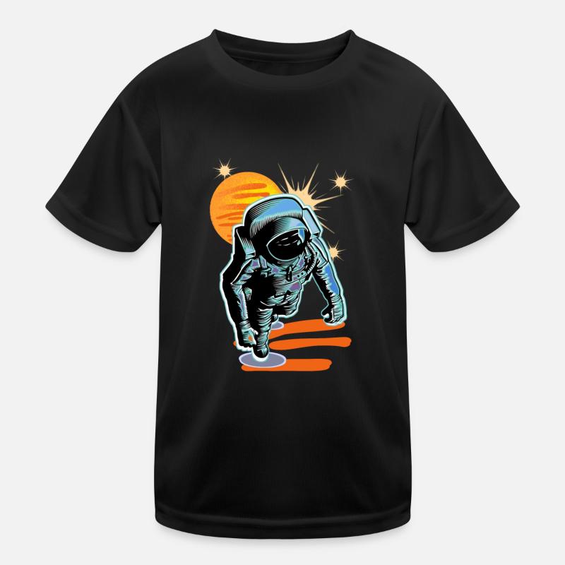 Astronaute - Galaxies spatiales T-shirt sport Enfant