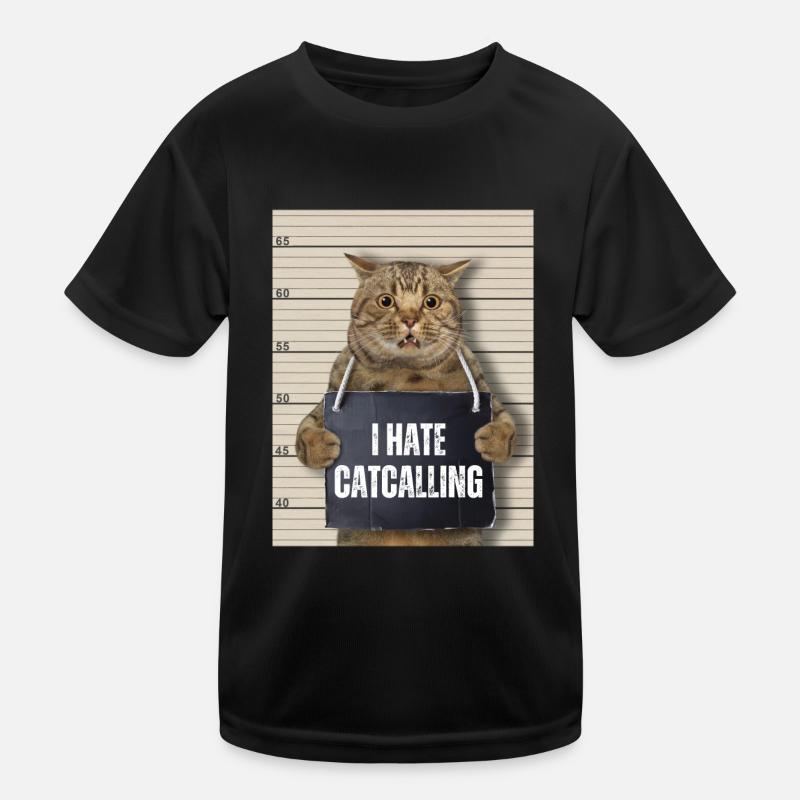 Ich hasse Catcalling Kinder Funktions-T-Shirt