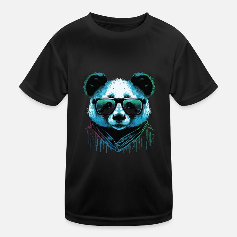 Cool Panda Kids Functional T-Shirt