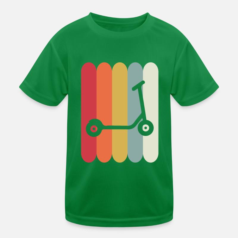 E-Scooter Roller Scooter Kids Functional T-Shirt