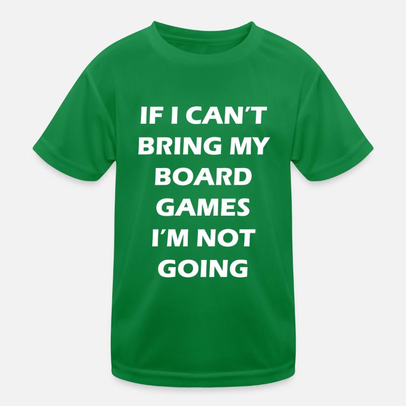 boardgame chess backgammon game night Kinder Funktions-T-Shirt