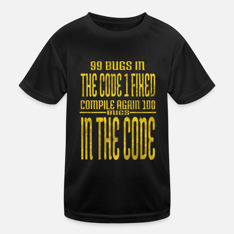 Programmation informatique développeur frontend présent T-shirt sport Enfant