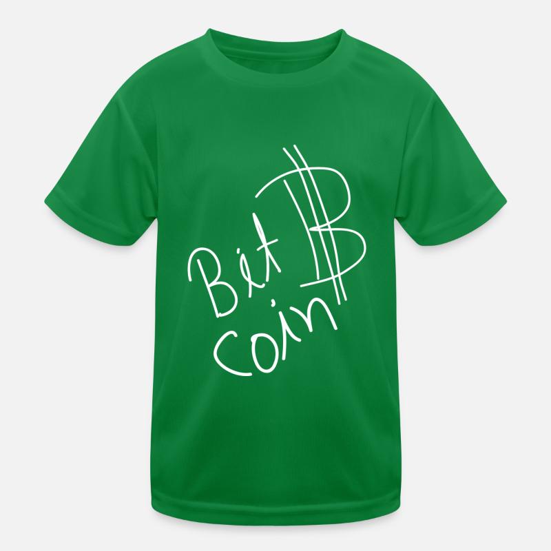 Crypto Bitcoin Trading T-shirt sport Enfant