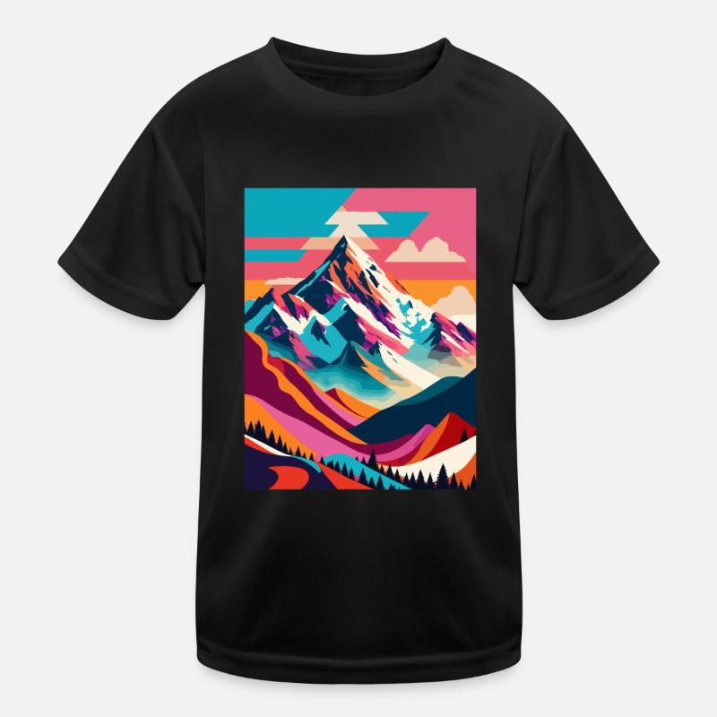 Mountain Kids Functional T-Shirt