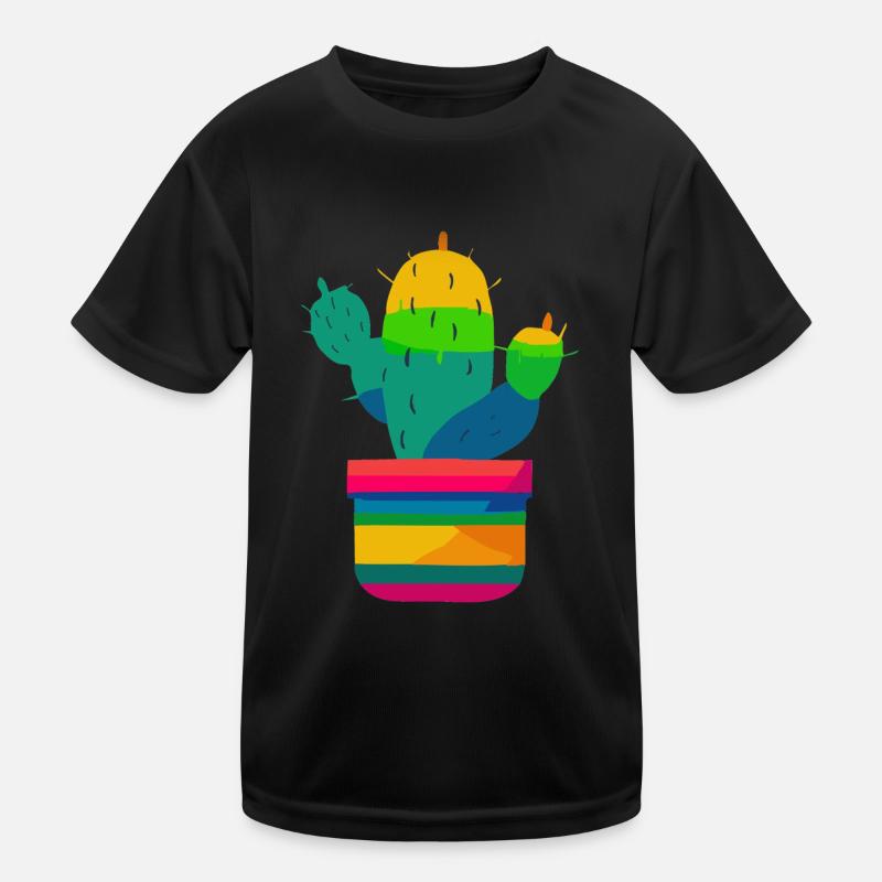 Cactus coloré mexicain T-shirt sport Enfant