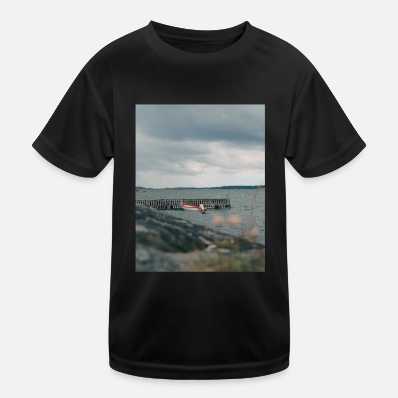 Ozean Kinder Funktions-T-Shirt