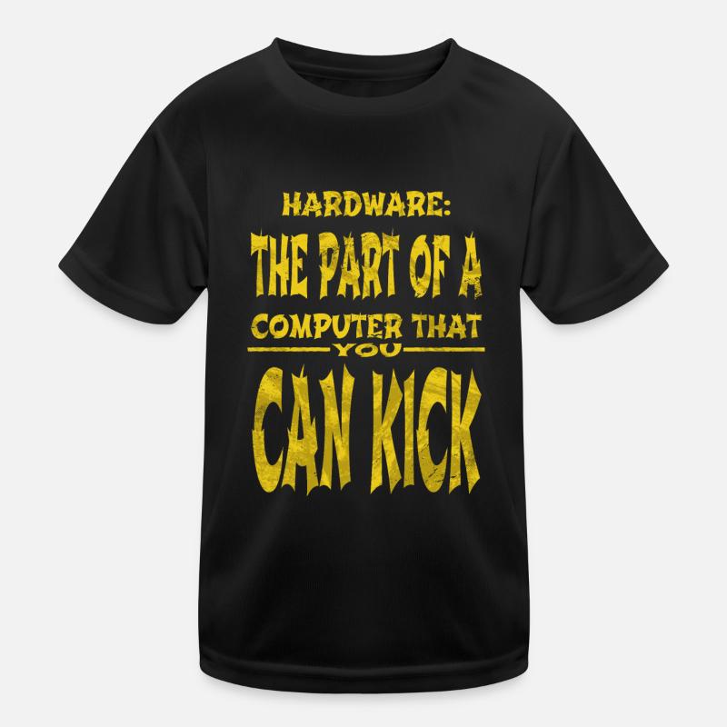 informatics computer humour present idea Kids Functional T-Shirt