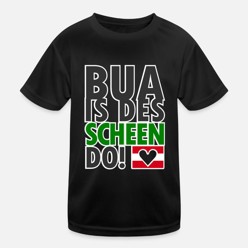 Dialecte autrichien Dialecte Nice T-shirt sport Enfant