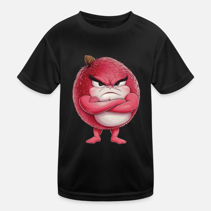 Litschi Kinder Funktions-T-Shirt