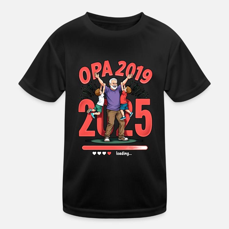 Opa Loading - 2019/2015 Kinder Funktions-T-Shirt