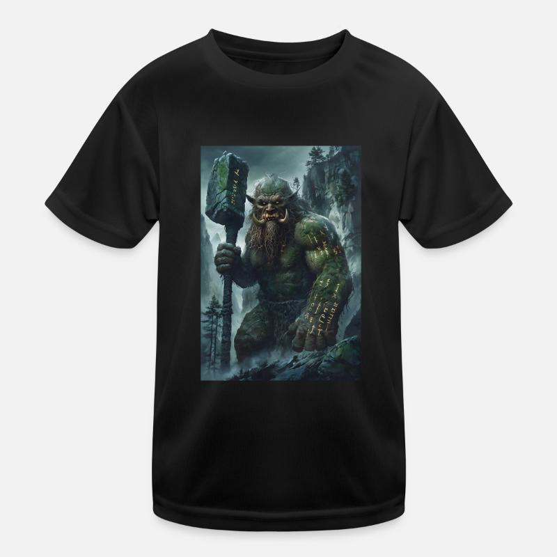 Riese Mythologie Giant Geschenk Kinder Funktions-T-Shirt