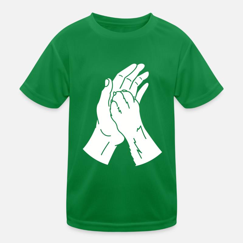tierpfote hand Kinder Funktions-T-Shirt