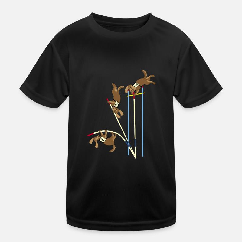 Salto con pértiga Camiseta funcional para niños