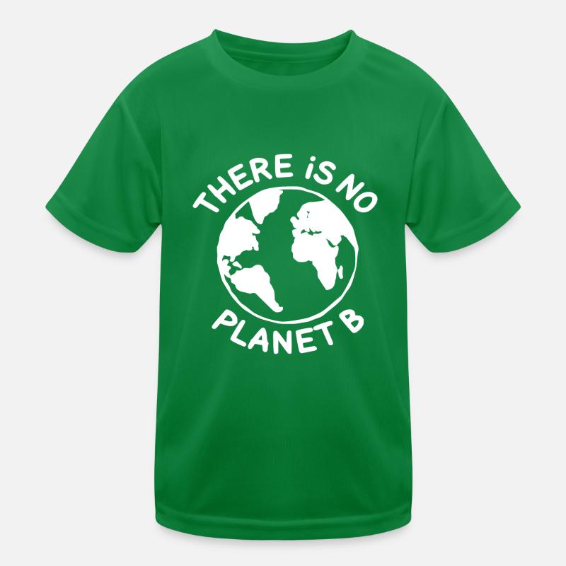 There is no planet B T-shirt sport Enfant