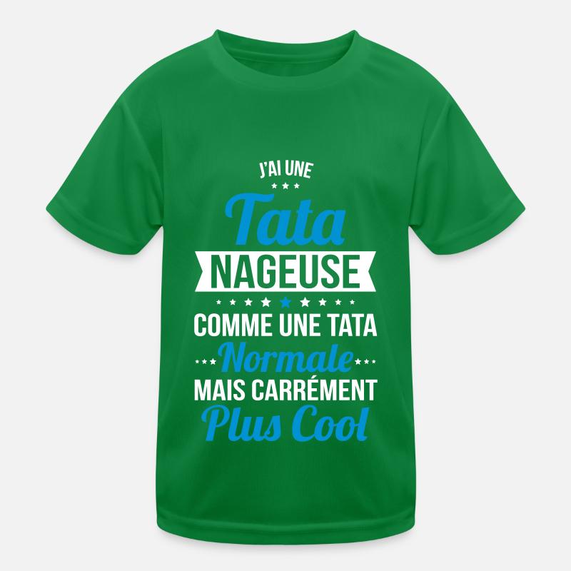 J'ai une tata nageuse plus cool T-shirt sport Enfant