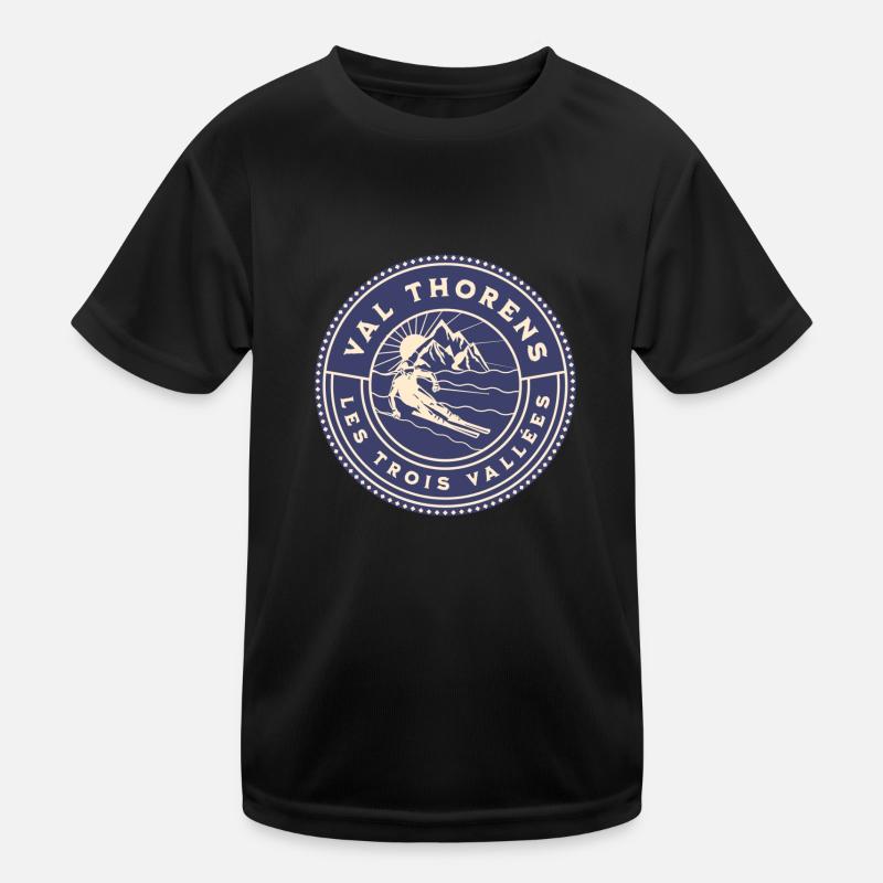 Val Thorens Ski Kids Functional T-Shirt