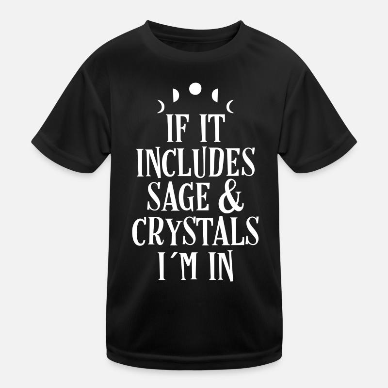 Hexe Kinder Funktions-T-Shirt