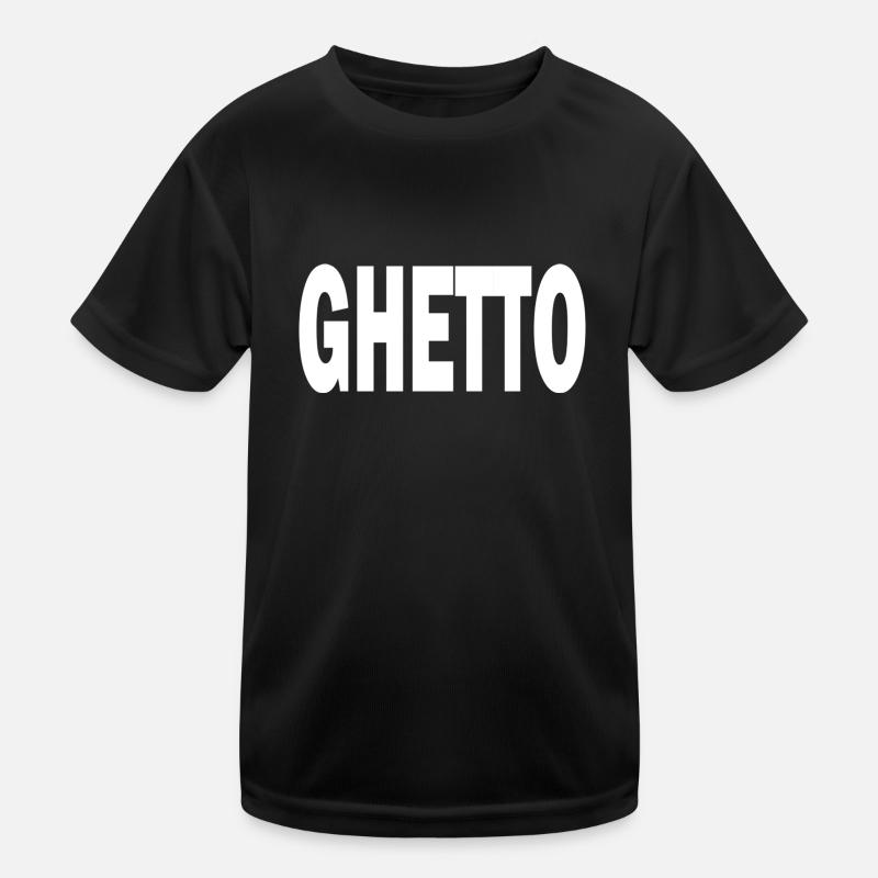 Ghetto Kinder Funktions-T-Shirt